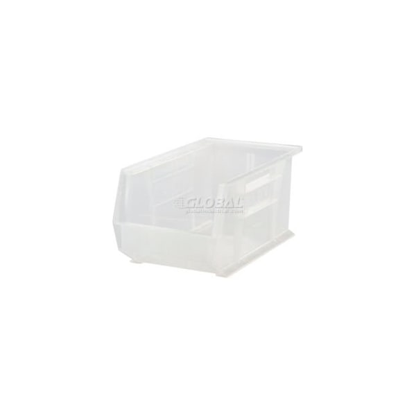 Quantum Storage Systems Hang & Stack Storage Bin, Plastic, Clear, 12 PK QUS241CL - main
